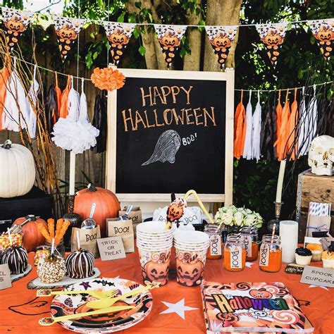 decor halloween party